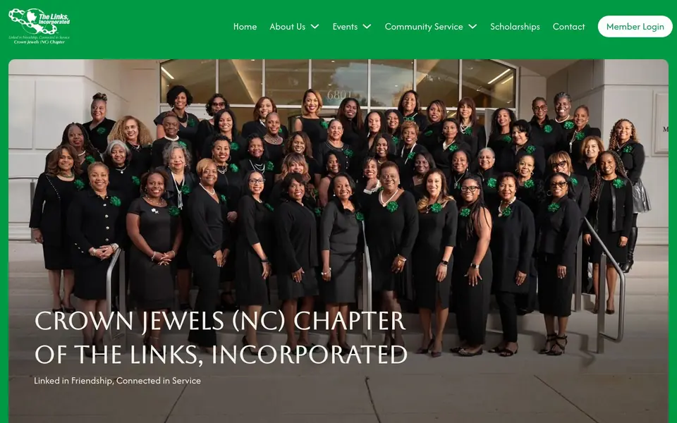Crown Jewels (NC) Chapter of The Links, Incorporated homepage
